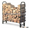 4ft 8 ft metal Firewood Log Rack Fire Wood Storage Holder Steel Indoor Outdoor Fireplace