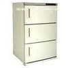 White Three Layer Sterilizing Cabinet for Hair salon , Fast heating speed