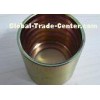 Swaged Equal Hydraulic Hose Ferrules Smooth , 4mm Round Code Ferrule