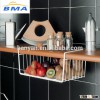 Wholesale Multifunction Under Shelf Metal Wire Kitchen Storage Basket