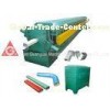 Color Plate , Galvalume Plate Rain Gutter Roll Forming Machine High Speed