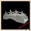 Outdoor decorative stone arch bridge