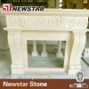 Home decoration marble carving fireplace