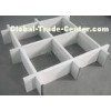 Custom White Suspended Aluminum acoustic ceiling grid 10mm 20mm Width