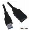1.8M USB3.0 A/M to A/F black