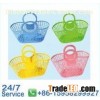 Any colour folding durable flexible plastic basket for household - BN6061