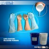 Liquid life casting silicone rubber