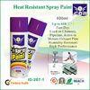Silicone resin aerosol spray paints , silver color waterproof