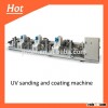Linear sanding and UV Roller coating machine