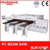 computer control automatic wood cutting saw machine/ panel beam saw MJK1333F