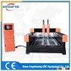 High Performance two heads 3D Wood engraving cnc machine for furniture