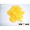 Spinning Yellow Polyester Staple Fiber with Length 32mm, 38mm for yarn spinning, non woven