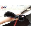 Black Anti - Impact Car Door Seal Custom With 3m Adhesive Back , 70 Durometer