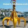 10T Multi 5 Jaw Excavator Grab With Twin-Rope / Excavator Spare Parts