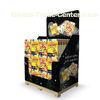 4C offset printing Lightweight Cardboard Pallet Display for snack food showing in stores