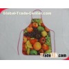 Heat Transfer Printing 100% Polyester Polyester Custom Printed Aprons for advertising