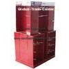 OEM design UV coating Corrugated paper Cardboard Pallet Display case for Greeting cards