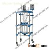 Jacketed Pilot Glass Reactor