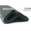 U Shaped EPDM Sealing Strip Heat / Cold Resistance , Epdm Rubber Seal