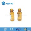 8mm Amber Screw Top Vials with Writing Patch