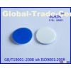 blue PTFE/white silicone septa