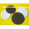 Light Weight PTFE Balls , Non-Flammable Black PTFE Slide Bearing For Pipelines