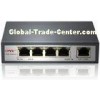 1.6 Gbps 4 Port PoE Switch 10M / 100M PoE Ethernet Switches For Security Protection