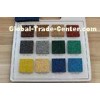 Outdoor flooring EPDM rubber granules , rubber colored guanules