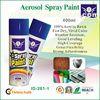 Aerosol spray paints for concrete , thermoplastic acrylic
