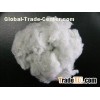 Optical White 1.5D 38 / 41 / 51mm Recycled Polyester Staple Fiber for filling Toy, Sofa