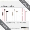 urBeats In-Ear Headphones at 50% off