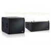 2 Way Line Array Sound Systems with wooden speaker cabinet / column array speakers