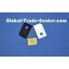 Plastic ABS Nano SIM Adapter , Micro Sim To Regular Sim Adapter