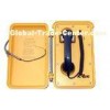 Metro Water Resistant Telephone Wall Mount , Yellow Box Telephones