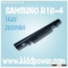 replacement  laptop battery SAMSUNG R18-4