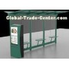 Auto LCD Outdoor Digital Signage , Digital Bus Stop Shelter Advertising System