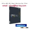 Microsoft Office mac 2011 Home&Business key ,Software product Key , 1 User/ 2 User