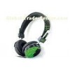 High Fidelity Headphones Fashionable Silk Print Music Stereo Headsets