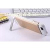 4.7 Inch Iphone 6 Charging Case With Stand , Aluminum Wireless Charging Back Cover