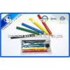 6 Pieces Colored Pencils Set In Pvc Bag , 3.5 Inch Mini Color Pencil For children