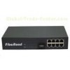 100V-240V AC 10/100M 1-Port FX + 8-Port TP Fiber Optic Switches Support Transmission