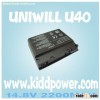 replacement  laptop battery UNIWILL U40