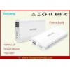Portable Tablet pc / pad /camera / samsung High Capacity Power Bank USB 6000mah