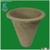 Recycled pulp molding plant basin