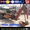 garden tractor backhoe loader machine with CE and ISO certifications