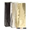 Plastic Metalized Gusseted Valved Tintie Coffee Bags