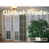 Be-folding Window Shutter Door With Silding Track
