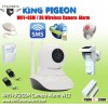 wifi camera alarm 3g gsm camera W12