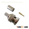 Crimp On Male CCTV BNC Connector For Coaxial Cable (CT5045)