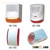 Outdoor siren with strobe
